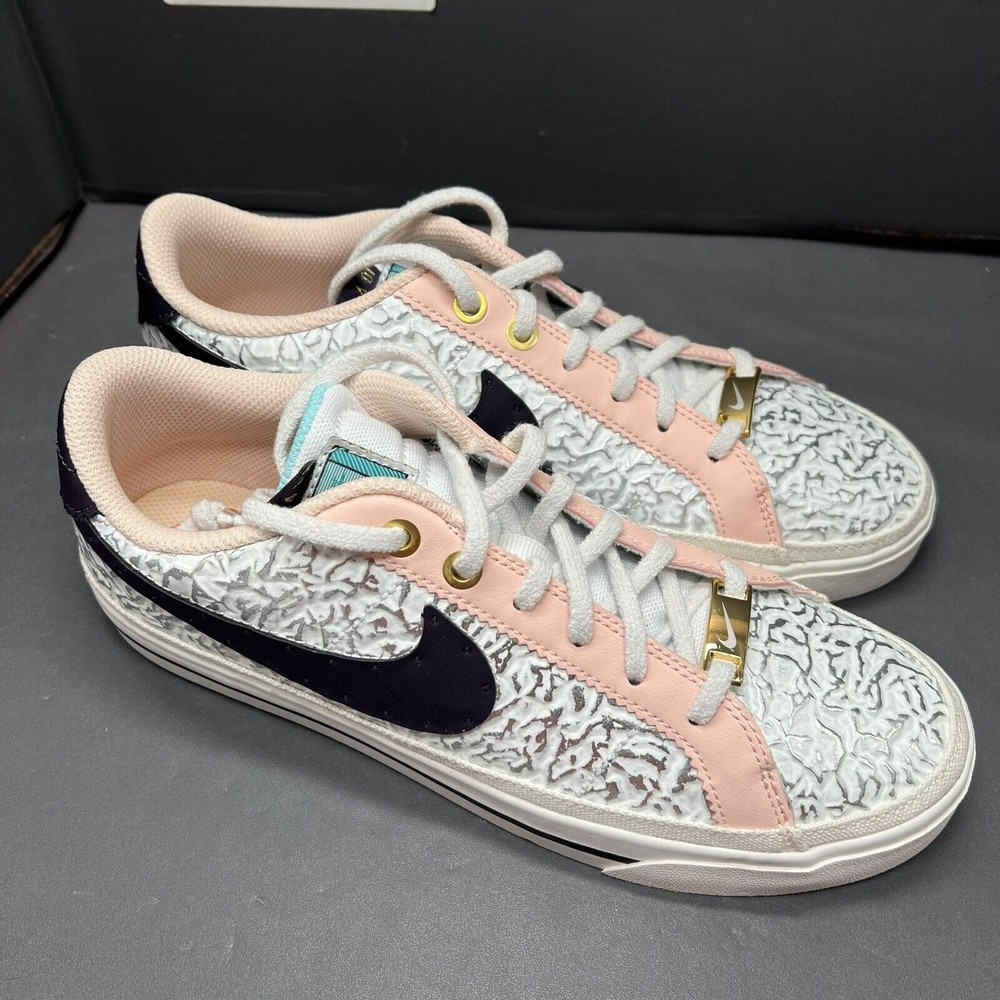Nike Court Legacy SDC White Pink Silver Serena Williams DJ1454-100 Women Size 7 - Picture 13 of 13